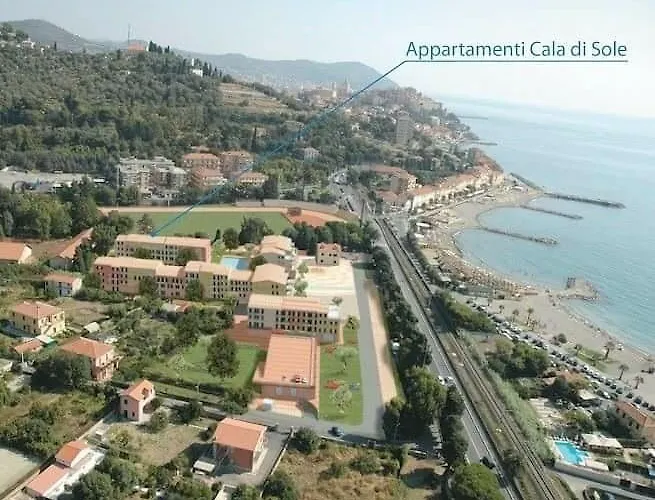 Apartmán Vista Mare Con Piscina Cala Di Sole *